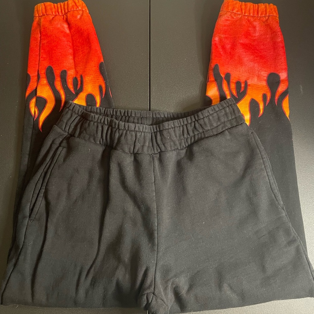 Fashion Nova Men Joggers (Fire Pattern)